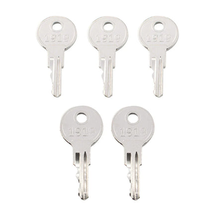 5 x Ignition Keys w/Key Ring for EZGO Golf Carts (1982 - Present)