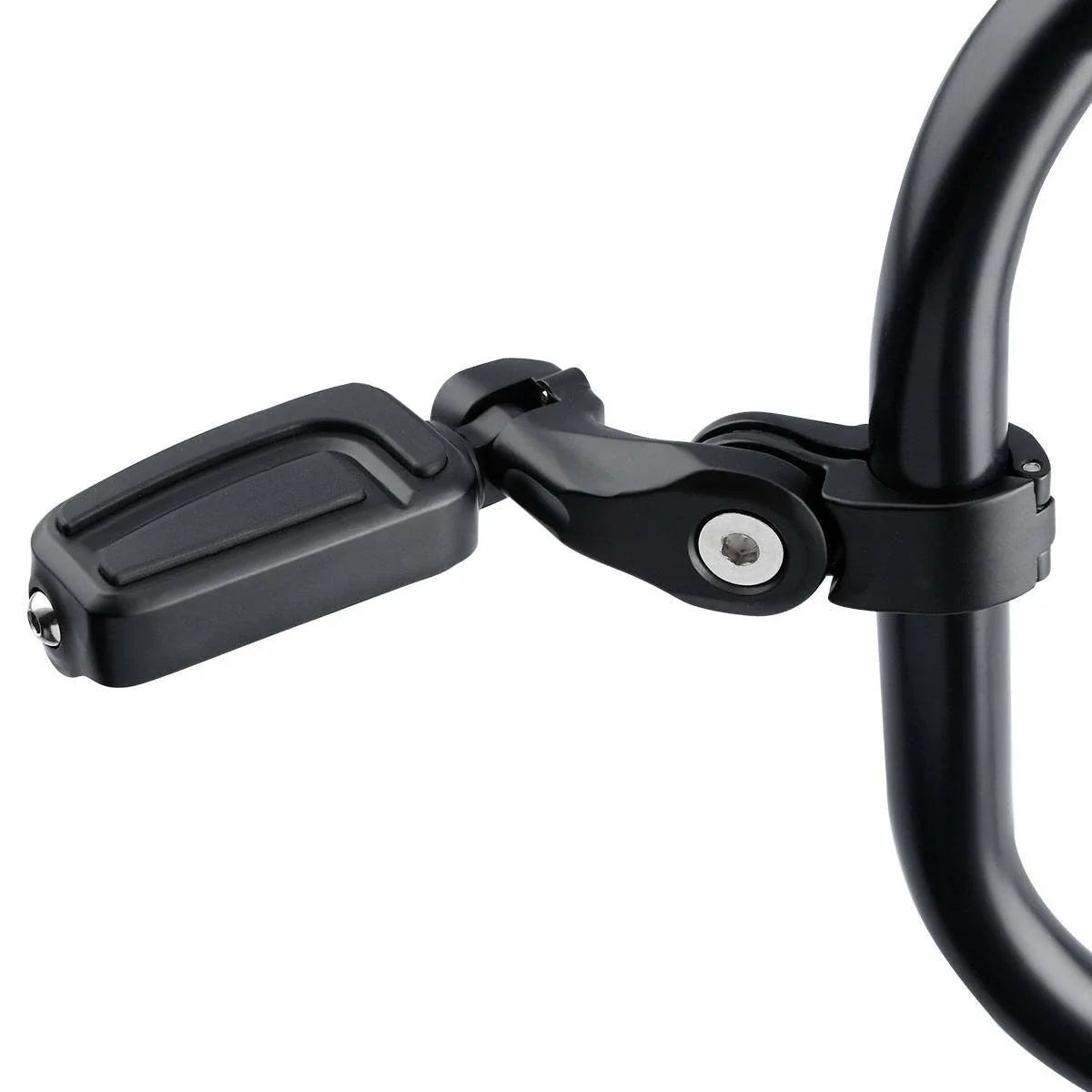 Matte Black 1 1/4'' 32mm Short Highway Bar Pegs Footpeg Pedal