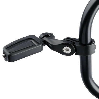 Matte Black 1 1/4'' 32mm Short Highway Bar Pegs Footpeg Pedal