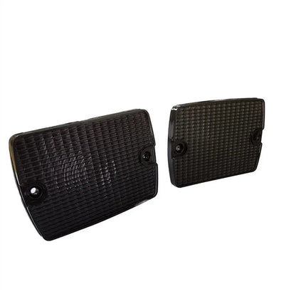 Smoked Front Turn Signal Light Housings for Jeep Wrangler (1987-1995)