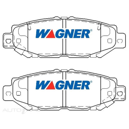 Rear Disc Brake Pad Set for Toyota Supra (1993–2002)