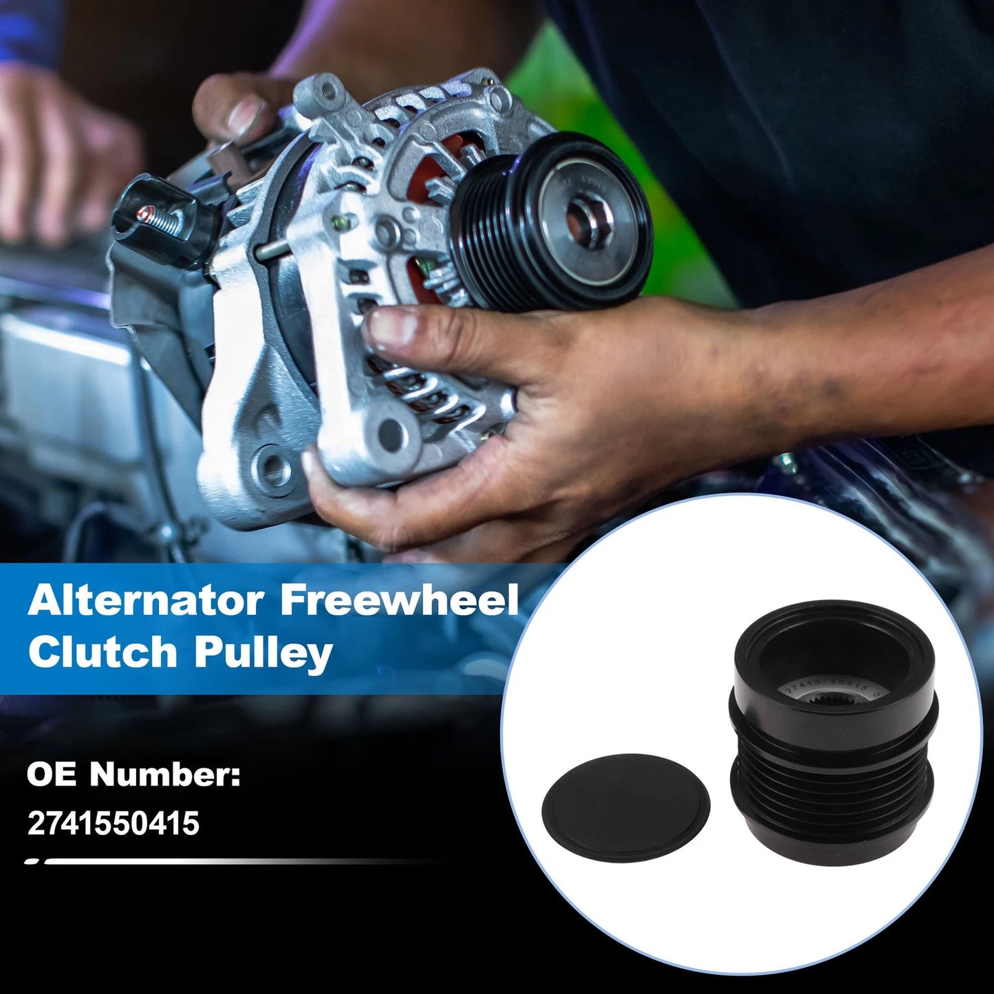 Alternator Freewheel Clutch Pulley for Mercedes-Benz E300 (2017–2020)