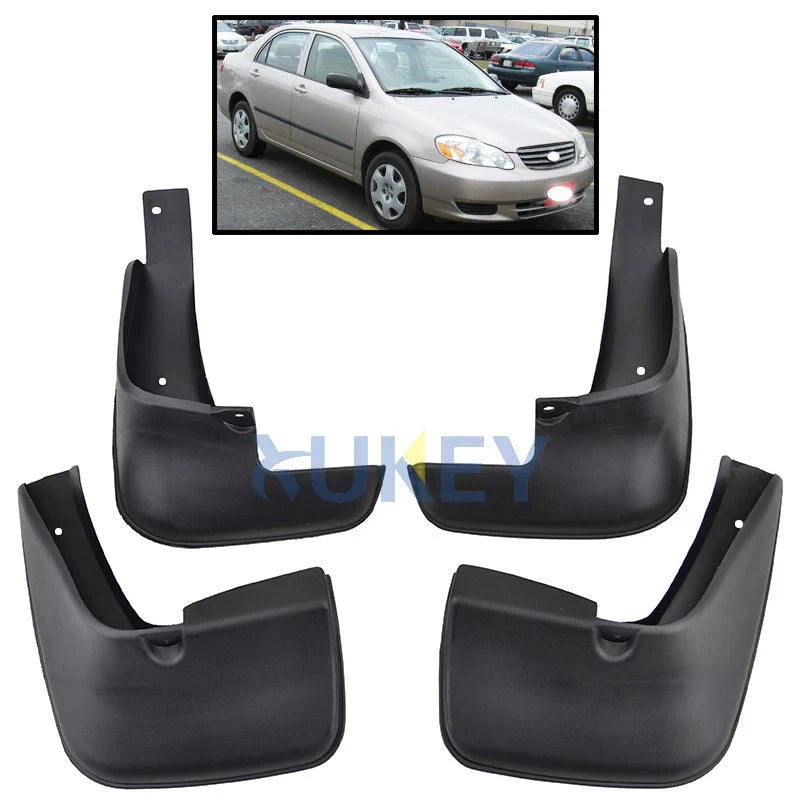 Flexible Mud Flap Splash Guard for Toyota Corolla (2002–2008)