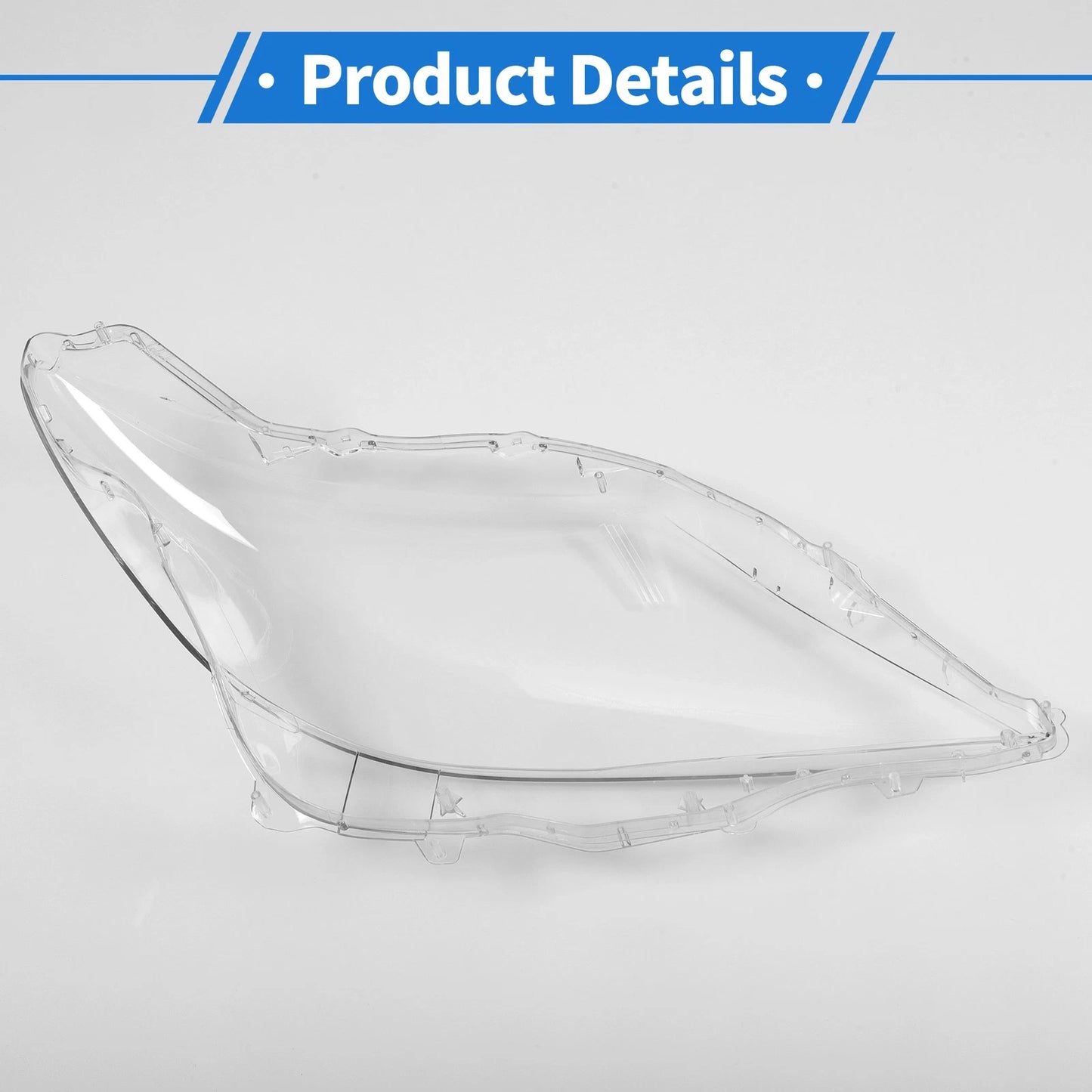 1 Pcs Front Left Headlight Lens Cover for Lexus LS460/LS600 (2010-2012)