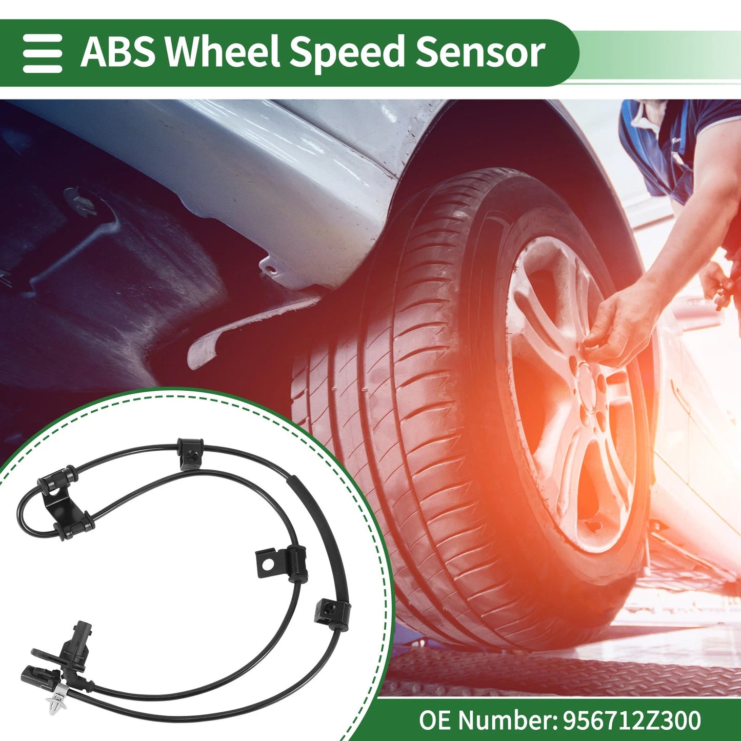 ABS Wheel Speed Sensor No. 956712Z300 for Hyundai Ix35 (2010–2017)