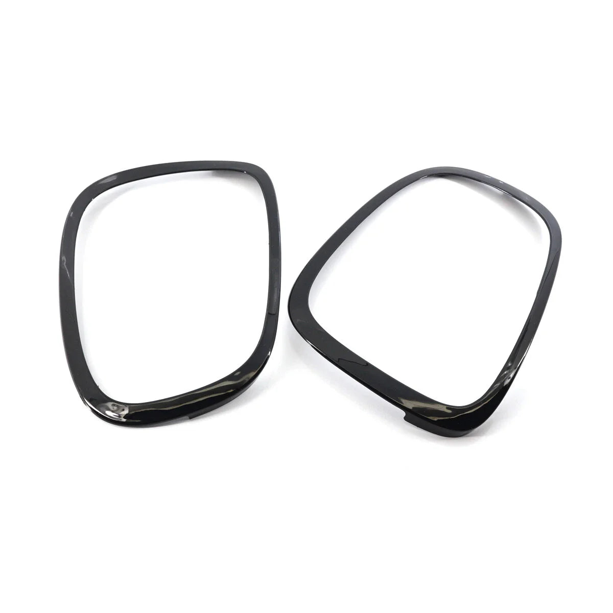 Gloss Black Tail Rear Light Trim Ring for Mini Cooper S F55 F56 F57 (2013–2019)