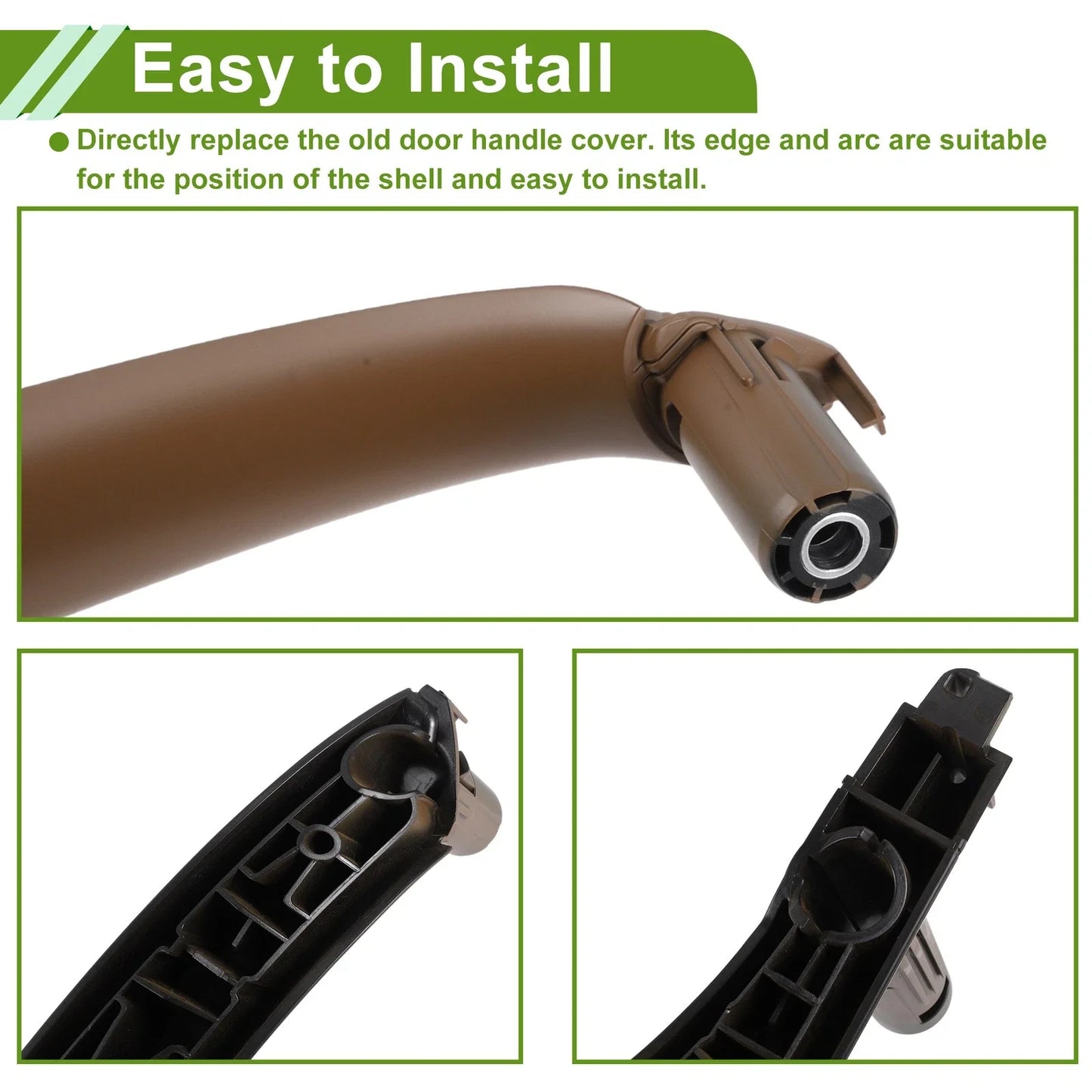 Front Driver Side Door Panel Handle Pull Trim Cover for BMW X5