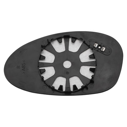 Right Side Heated White Mirror Glass for BMW 1 2 3 Series (2004–2009)