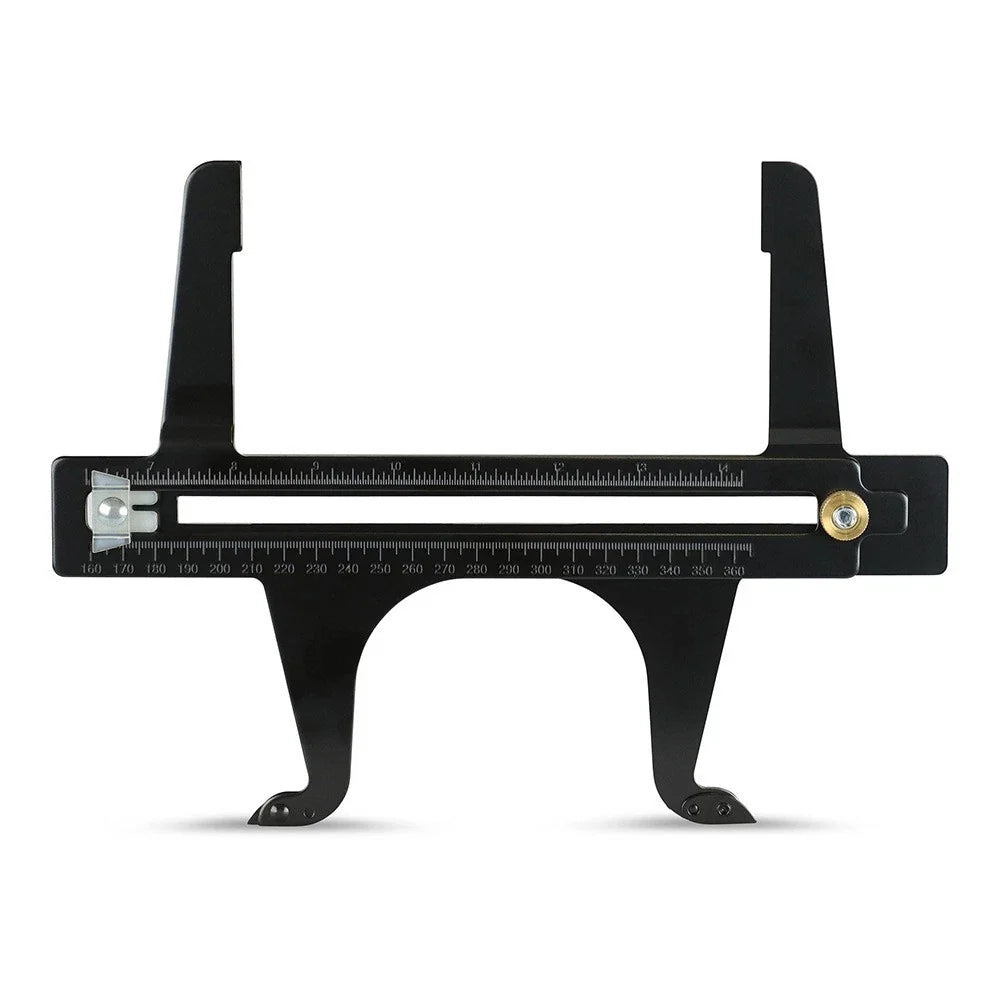Dual Scale Brake Measuring Tool for Rear Drum Brake Shoe Use