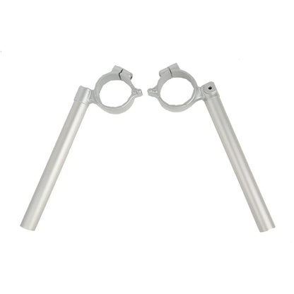 Silver Clip-On Handlebars for Suzuki GSXR600 750 (2006-2010)