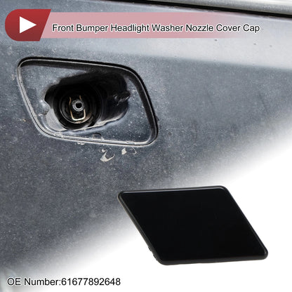 Bumper Headlight Washer Nozzle Cover Cap No. 61677892648 for BMW 328i (2012–2013)