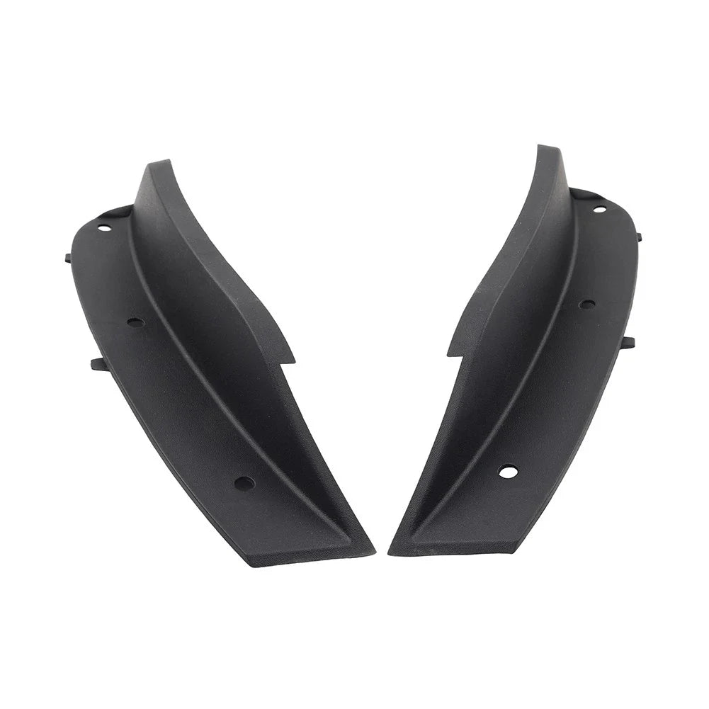 Front Bumper Lower Air Deflector for Jaguar XF (2020-2023) Black