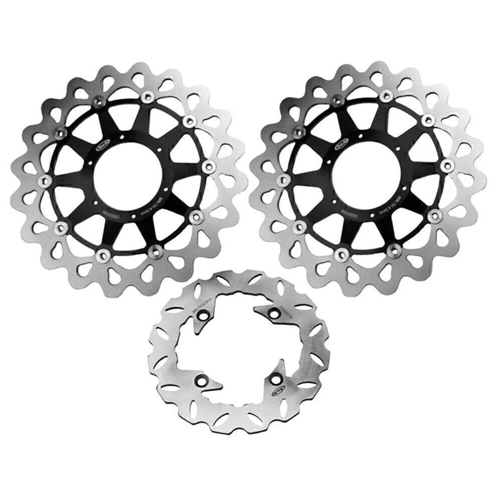 2X Front Brake Disc Rotors for Honda CBR 929RR & CBR 954RR (2000–2003)