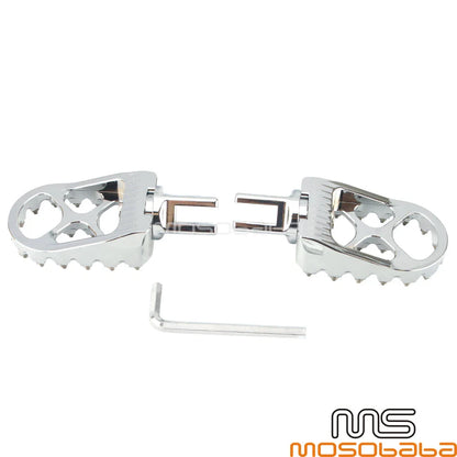 MX Wide Fat Foot Pegs for Harley Breakout, Fat Bob FXBB, FXBR, FXBRS, FXLR (2018-2023)