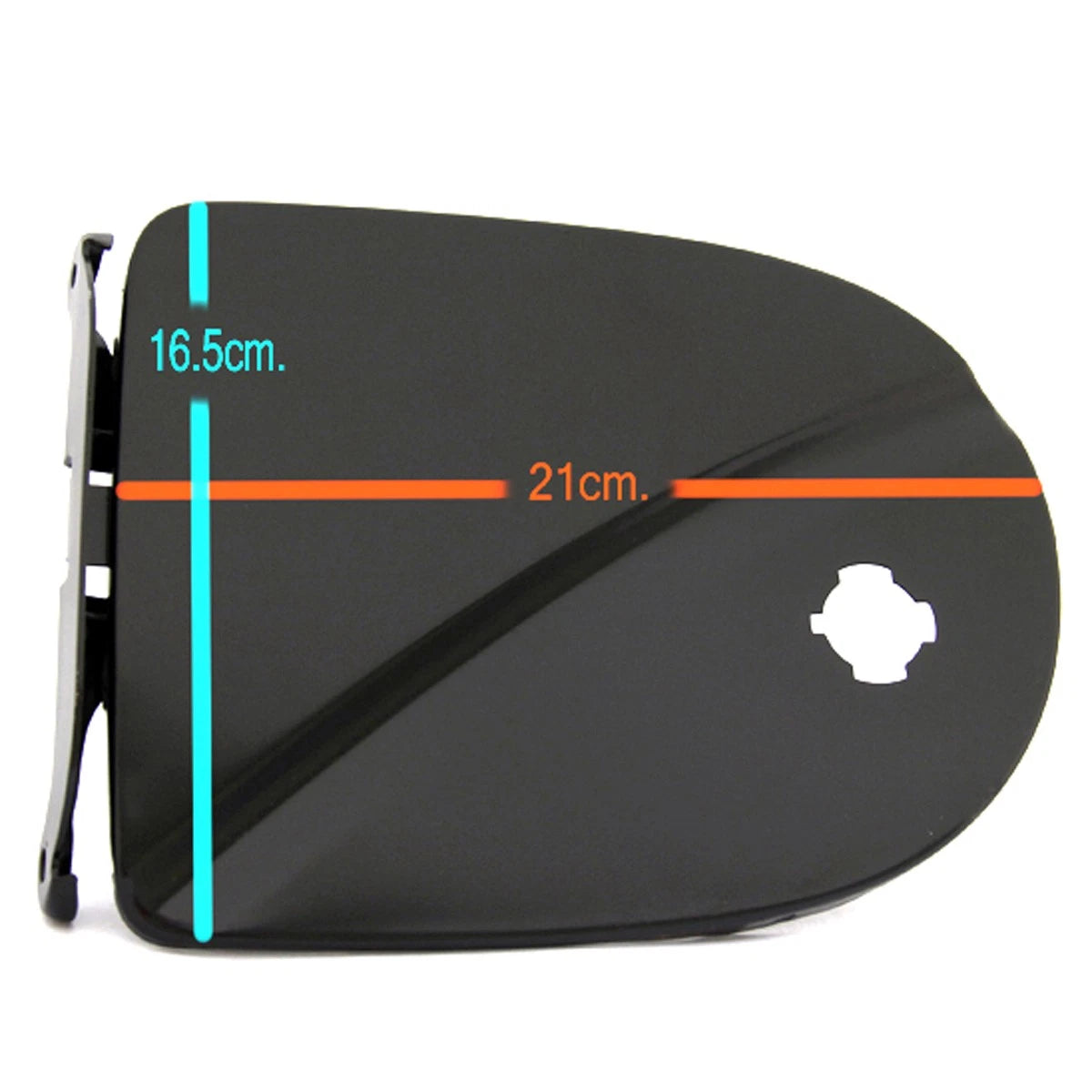 Fuel Door Cover Lid for Nissan Frontier Navara D40 (2005–2014)