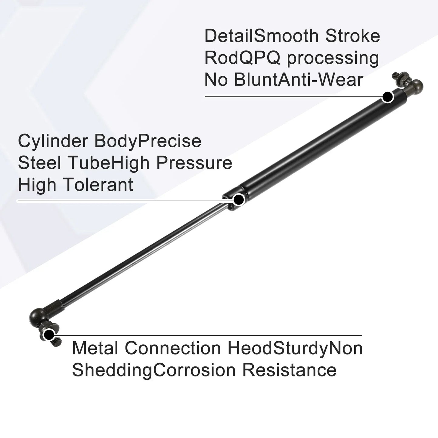 4 x Lift Support Gas Struts for Lexus LX470 (1998-2007)