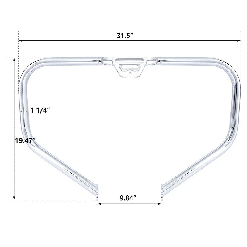 Engine Crash Guard Bar for Harley Softail Fat Bob Breakout (2018-2025)