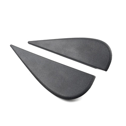 Black Door Side Mirror Triangle Flag Applique for Jeep Wrangler (2007-2018)
