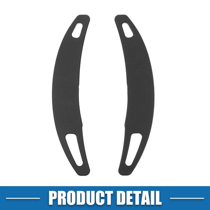 Steering Wheel Shift Paddle Covers for Porsche Cayenne Black (Set of 2)
