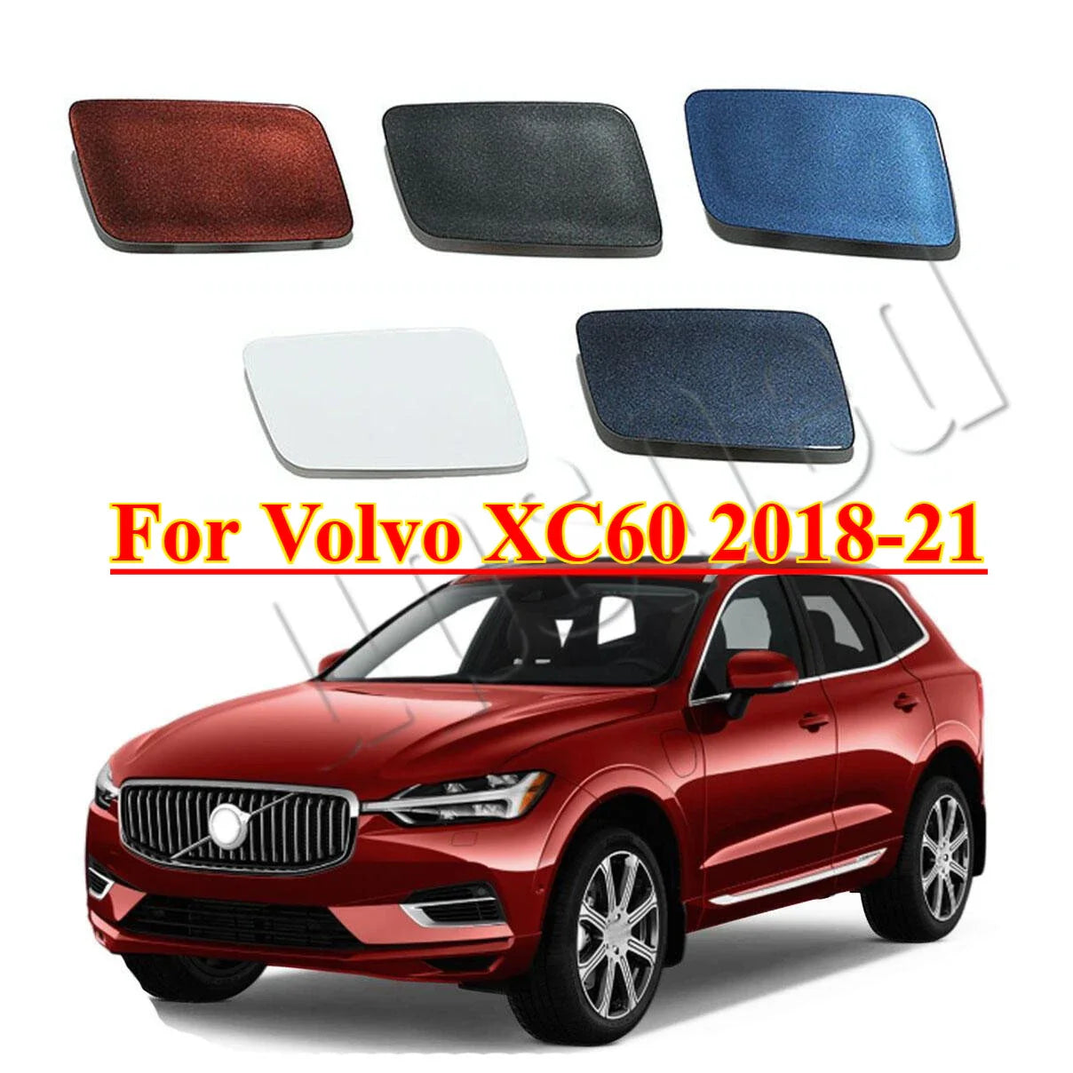 Front Bumper Headlight Washer Cover Cap for Volvo XC60 (2018–2021)