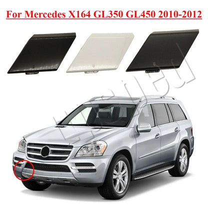 Front Bumper Tow Hook Eye Cover Cap for Mercedes X164 GL350 GL450 (2010–2012)