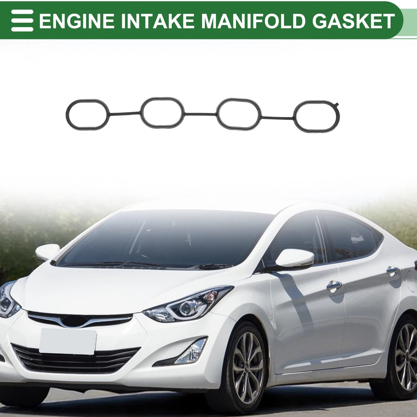 Engine Intake Manifold Gasket for Hyundai Elantra (2006–2011) No. 284112B000