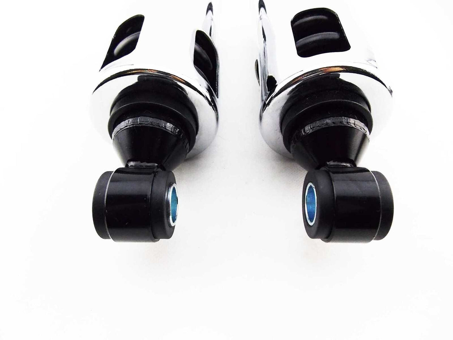 Chrome Rear Shock Absorbers for Harley Davidson FXCWC Softail Rocker C (2008–2011)
