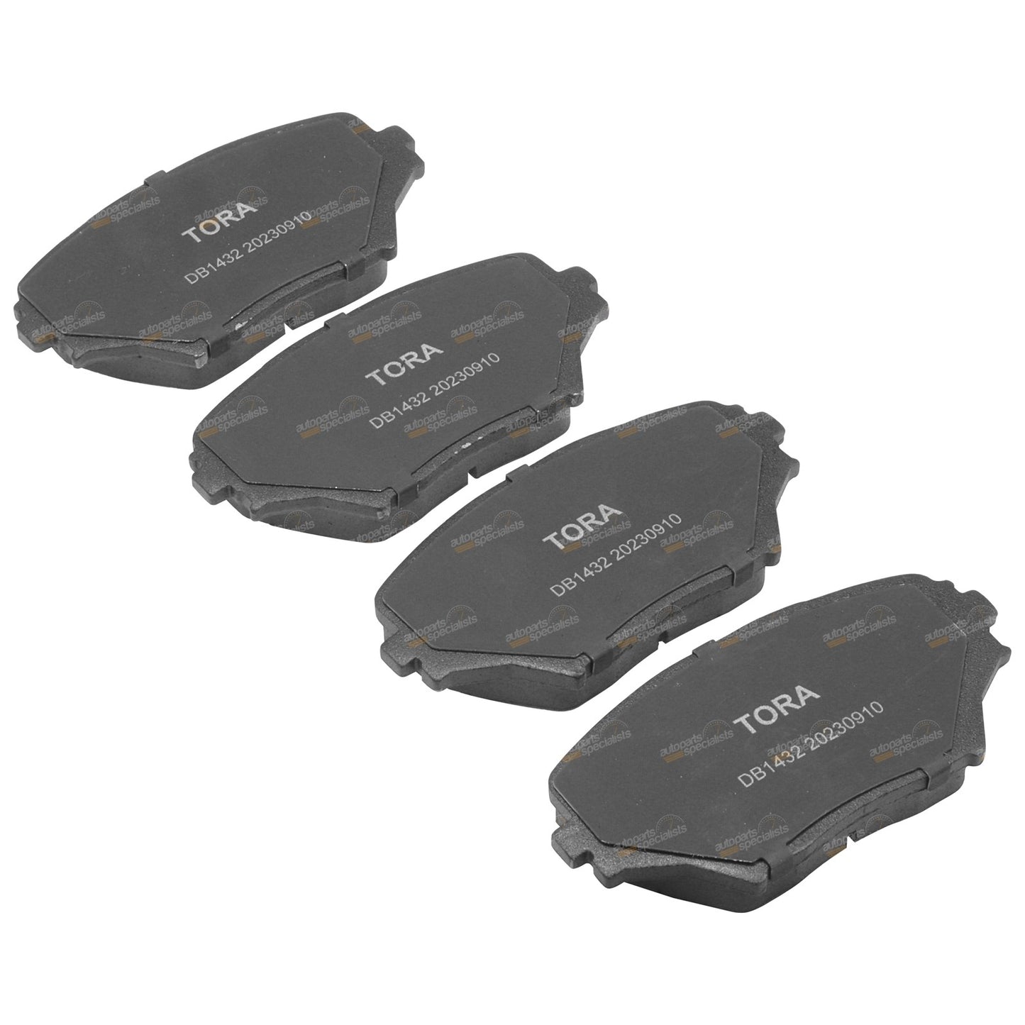 Front Disc Brake Pads Set for Toyota RAV4 (2000–2005)