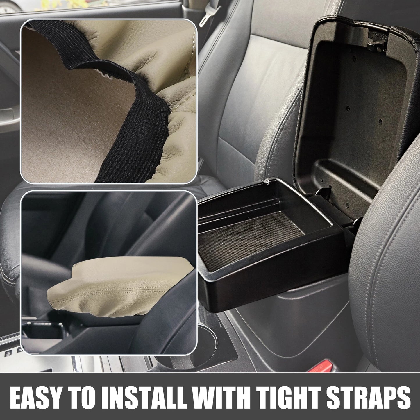 Armrest Cover Trim for Honda Accord (2013–2017) Beige