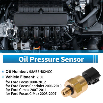 Engine Oil Pressure Sensor for Ford Focus (2000–2012) 2.0L No.98AB3N824CC