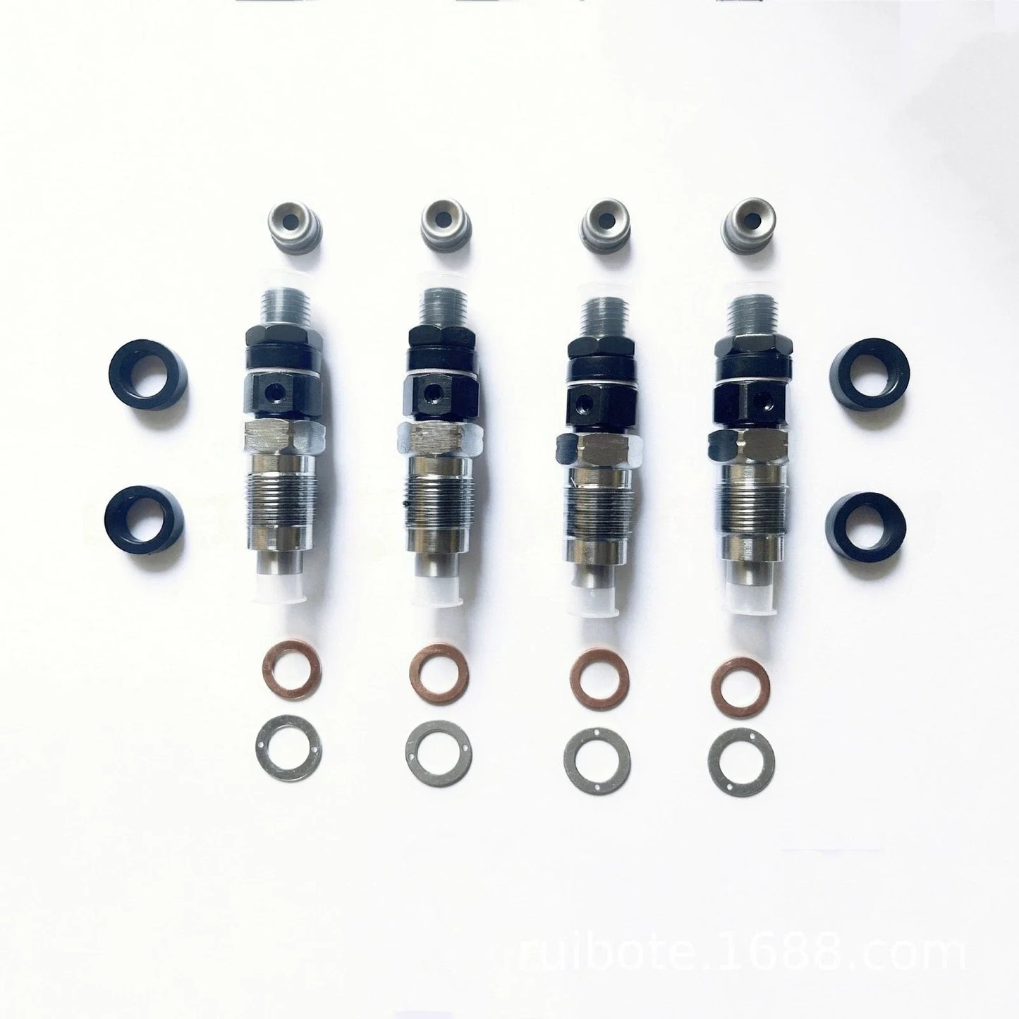 4 x Fuel Injectors for Isuzu 3LA1 3LB1 4LB1 4LC1 4LE1 4LE2 (1995–2010)