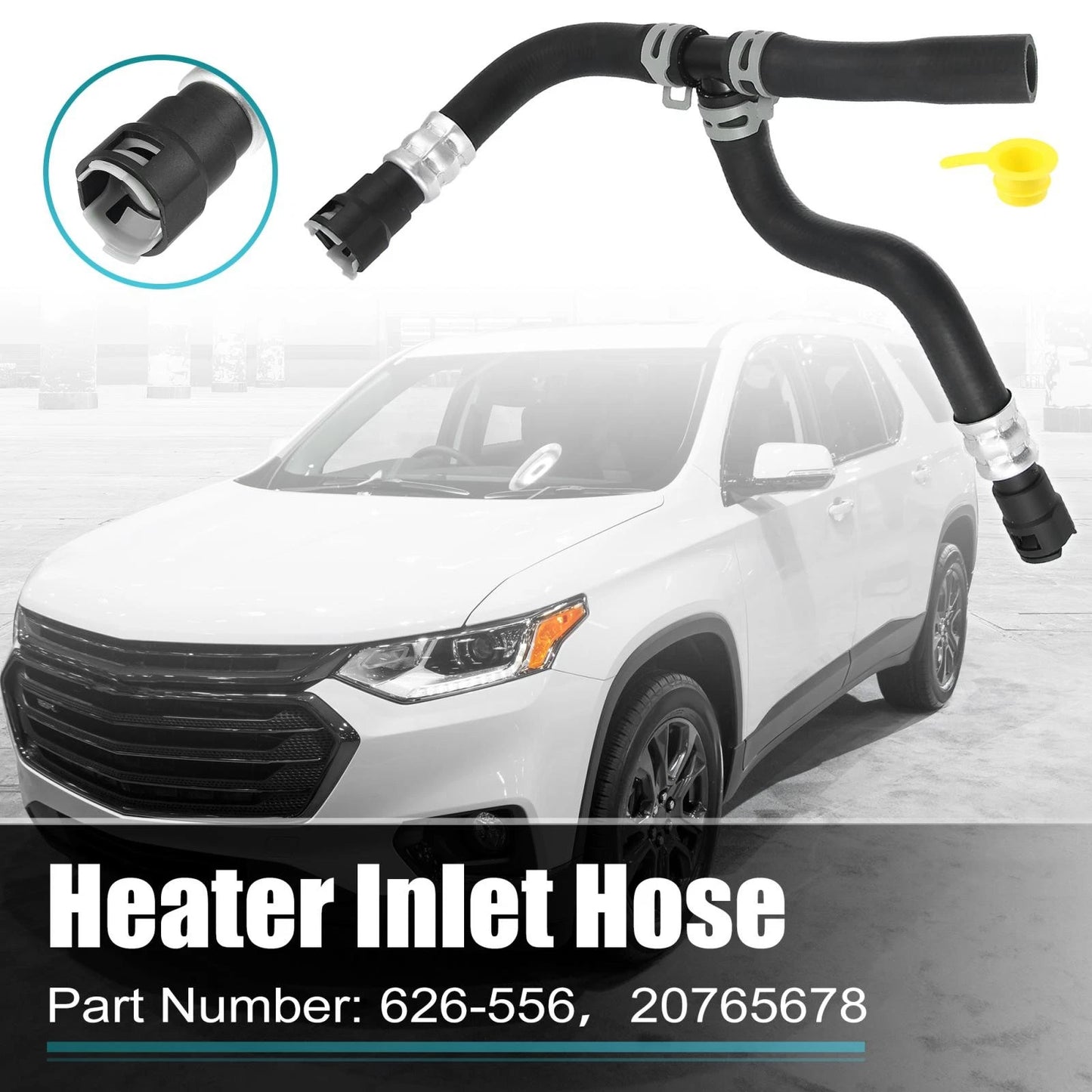 Heater Inlet Hose 20765678 for Chevrolet Traverse, GMC Acadia, Enclave (2007–2017)