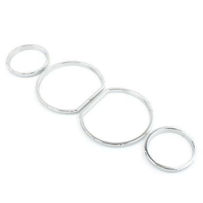 Chrome Instrument Board Gauge Bezel for Harley Touring Electra Street Glide (2009-2023)