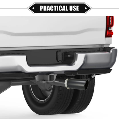 2.8" Inlet 8.5" Length Exhaust Tip Tailpipe for Toyota Tacoma (2005–2023) Black