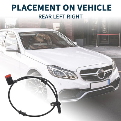 2 x Rear Side ABS Wheel Speed Sensors for Mercedes-Benz CLS550 (2012-2018)
