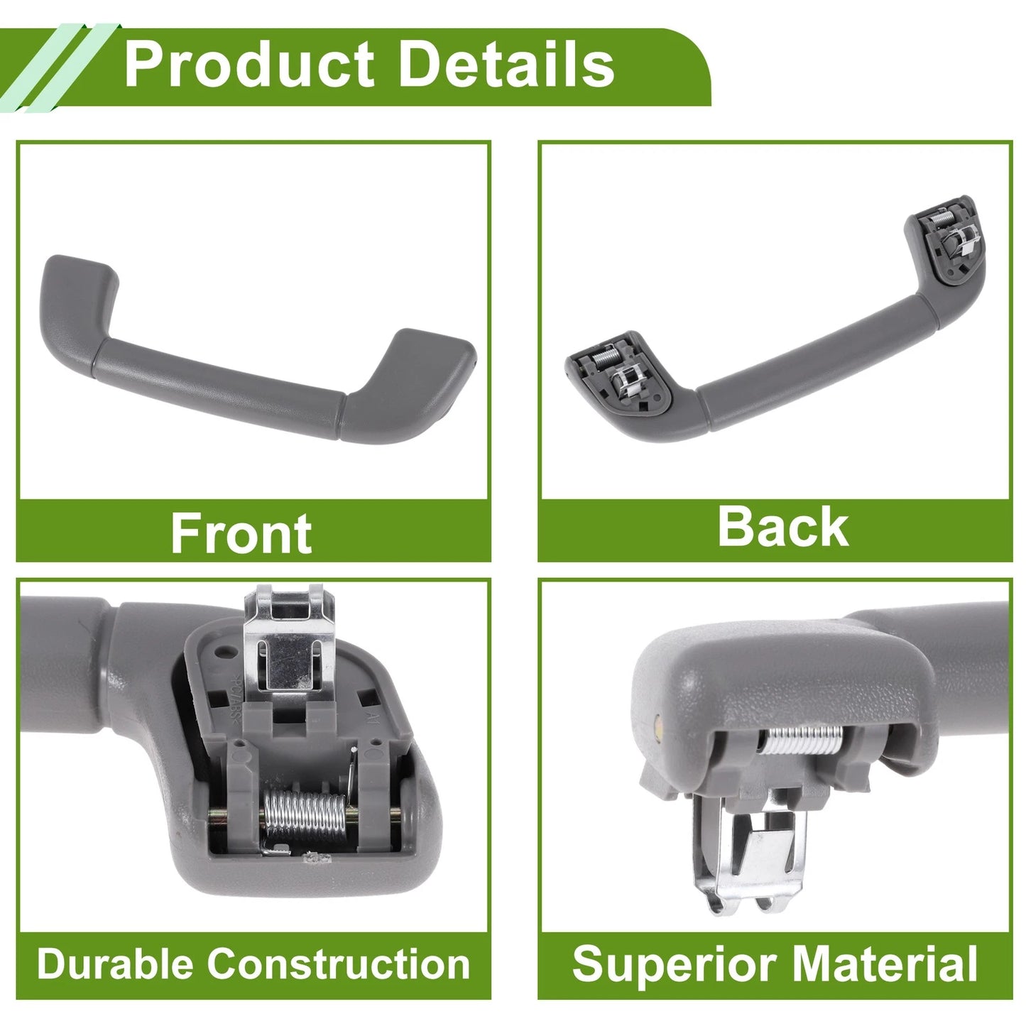 1 Pc A Pillar Grab Handle for Toyota Camry (2007–2011) Gray