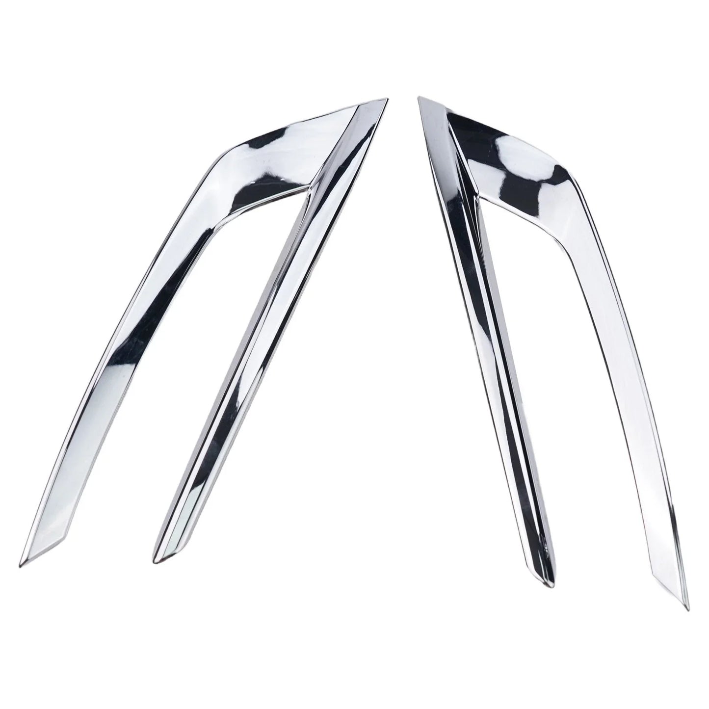 2 x Fog Lamp Decoration Lamp Cover Trim ABS Plastic Car Light