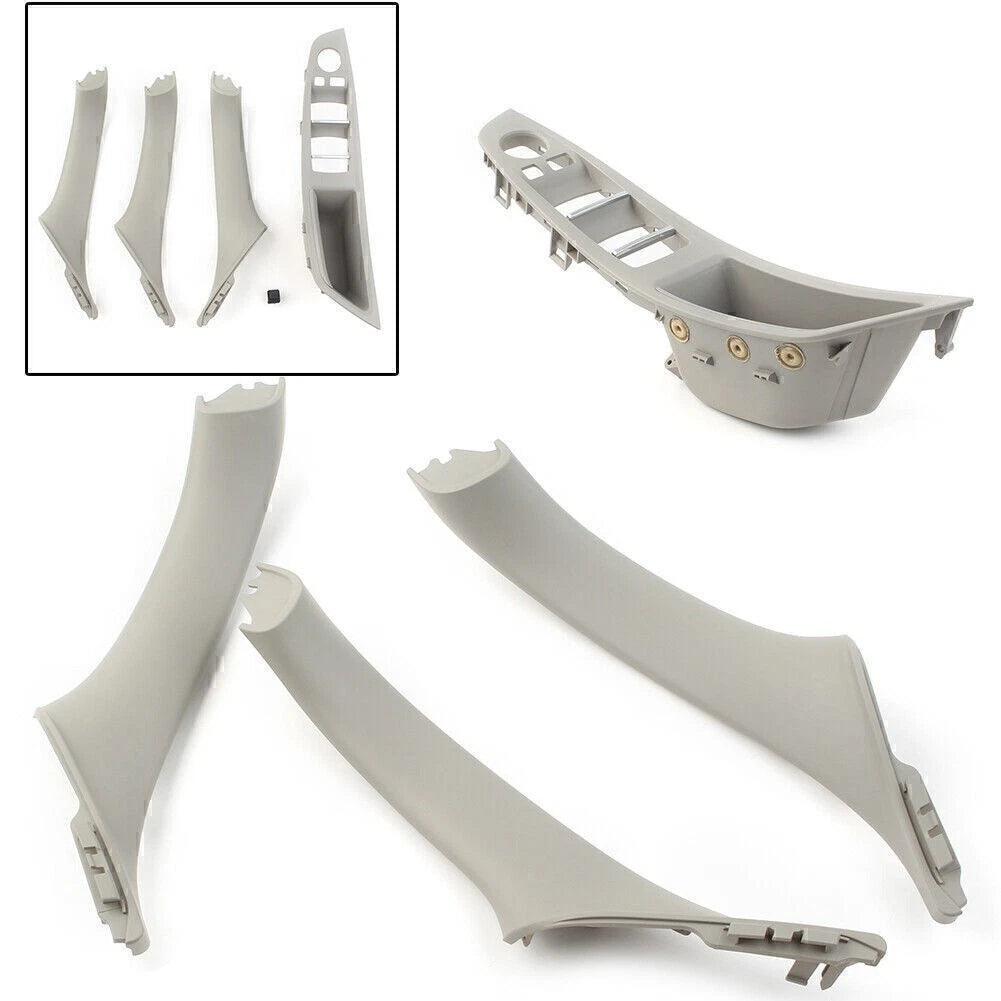 Inner Window Switch Armrest Panel Door Handle Kit for BMW 5 Series F10 F11 (2010–2017)