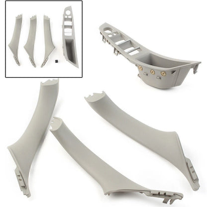 Inner Window Switch Armrest Panel Door Handle Kit for BMW 5 Series F10 F11 (2010–2017)