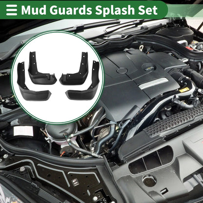 Mud Flaps Splash Guards for Honda Crosstour 2014-2017 (2 x Front & Rear)