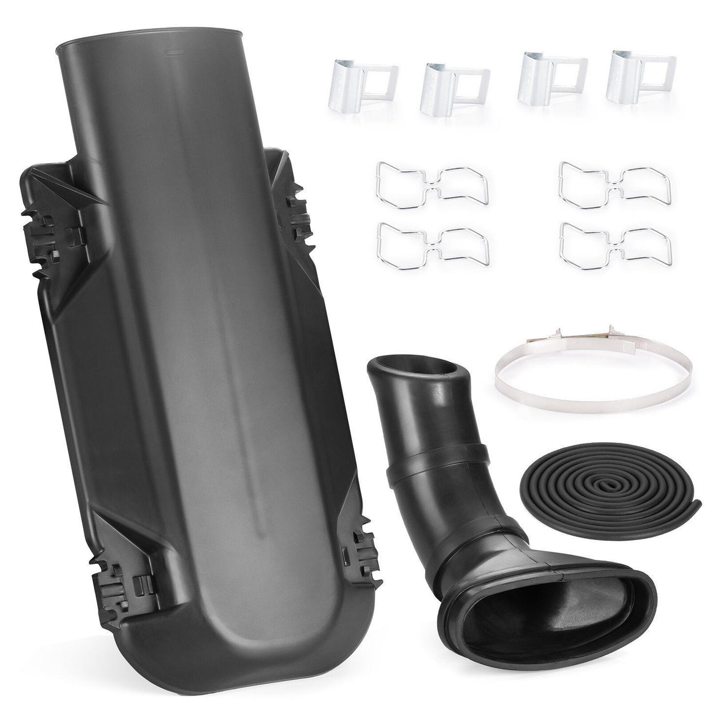 Air Box Lid Cover with Seal, Clip, Clamp, Duct Boot for Yamaha Banshee 350 (1987–2006)