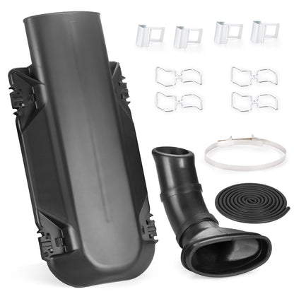 Air Box Lid Cover with Seal, Clip, Clamp, Duct Boot for Yamaha Banshee 350 (1987–2006)