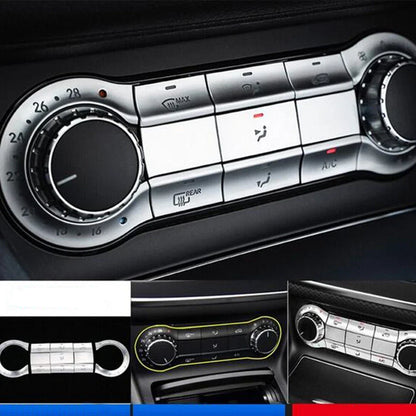 11Pcs AC Button Covers for Mercedes Benz A Class B Class (2012-2019)
