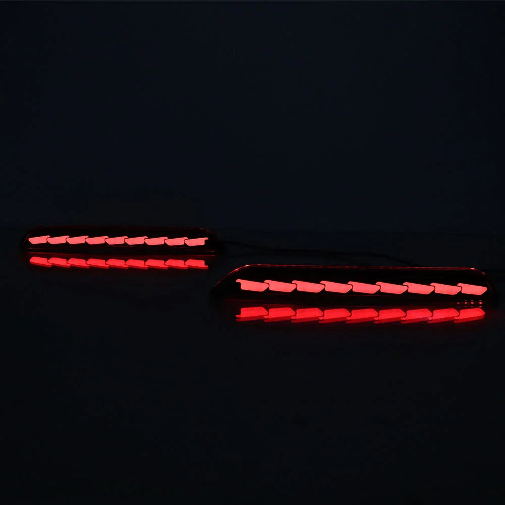 Smoke Rear Bumper Reflector Brake Parking Light for Ford Explorer (2020–2024)