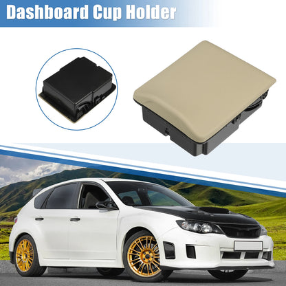 Center Console Cup Holder for Subaru Impreza 2.5L (2005–2007) ABS Black Beige