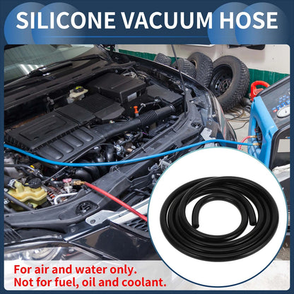 Silicone Vacuum Tubing Hose 5FT 3/16" ID 2.5mm Thickness for Air Water