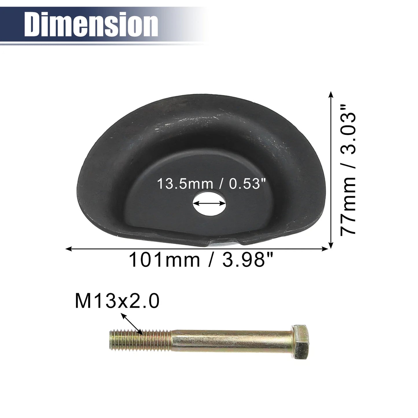 Car Rear Coil Spring Retainer Set for Chevy C10 C20 Pickup (1960-1972)