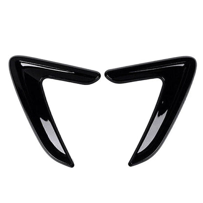 Fender Side Air Vent Outlet Cover Trim for BMW 3 Series F30 (2013-2018) Black