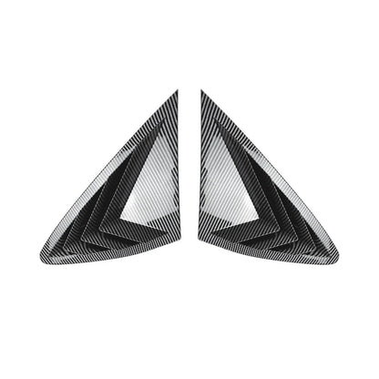Carbon Style Window Louver Cover for Benz GLC-Class Coupe (2016–2022)