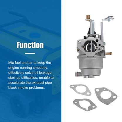 Set of 1 Carburetor Kit for Caterpillar RP6500 RP6500E (Gas Generator)